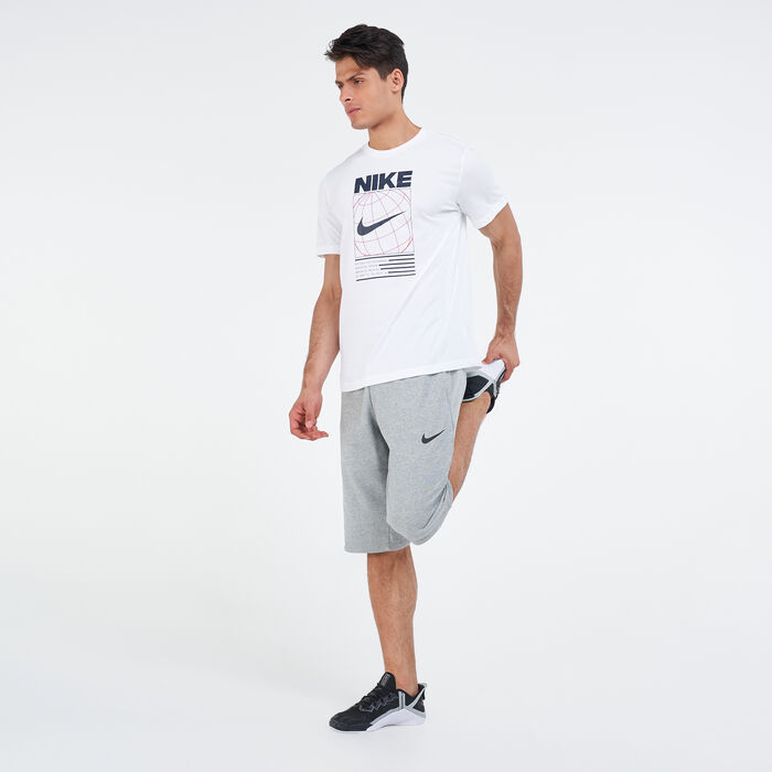 Nike Men's Dri-FIT Over-The-Knee Shorts Grey Nike Men's Dri-FIT Over-The-Knee Shorts Grey image number 2
