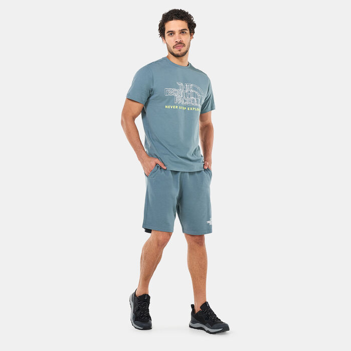 The North Face Men's Coordinates Shorts Blue image number 2
