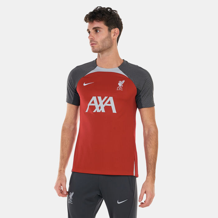 Nike Men's Liverpool F.C. Strike Dri-FIT Football Top Red image number 0