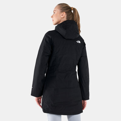 The North Face Women's Recycled Brooklyn Parka Jacket Black The North Face Women's Recycled Brooklyn Parka Jacket Black