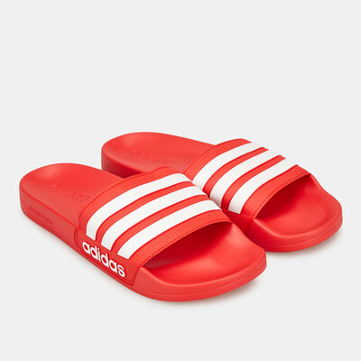 adidas Men's Adilette Shower Slides Red