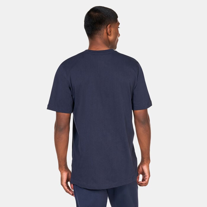 adidas Men's Real Madrid DNA Graphic T-Shirt Blue adidas Men's Real Madrid DNA Graphic T-Shirt Blue image number 1