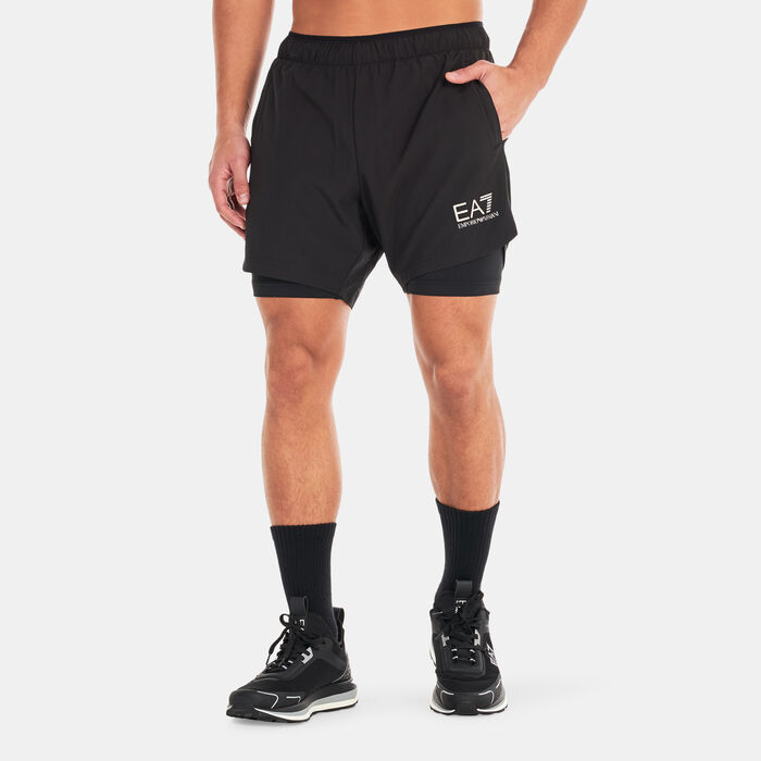 EA7 Emporio Armani Men's Vigor7 Bermuda Shorts Black EA7 Emporio Armani Men's Vigor7 Bermuda Shorts Black image number 0
