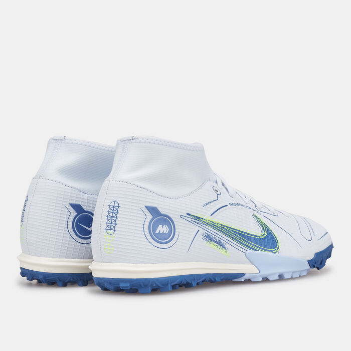 Nike Men's Mercurial Superfly 8 Academy Turf Ground Football Shoe Grey Nike Men's Mercurial Superfly 8 Academy Turf Ground Football Shoe Grey image number 2