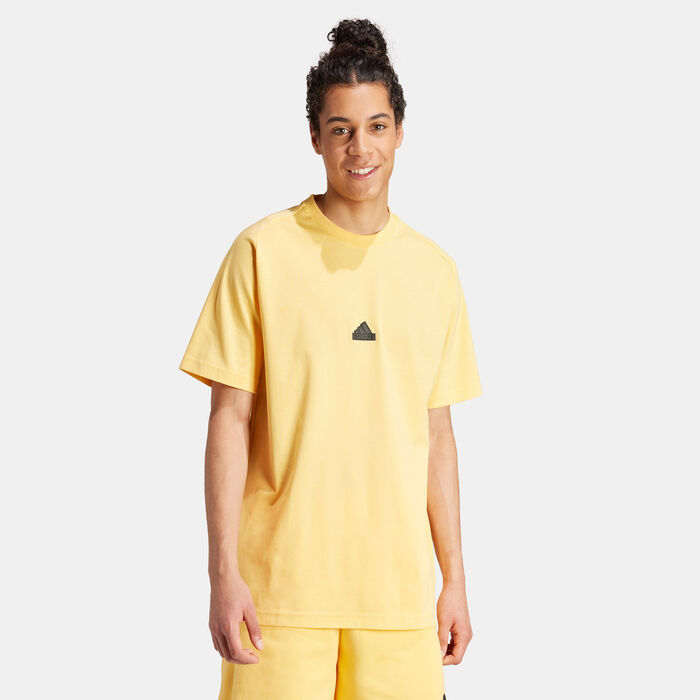 adidas Men's Z.N.E. Training T-Shirt yellow adidas Men's Z.N.E. Training T-Shirt yellow image number 0