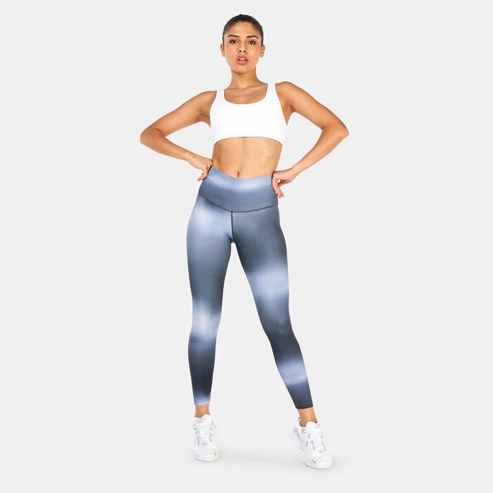 Nike Women's Dri-FIT Alate All U Light-Support Training Sports Bra White image number 2