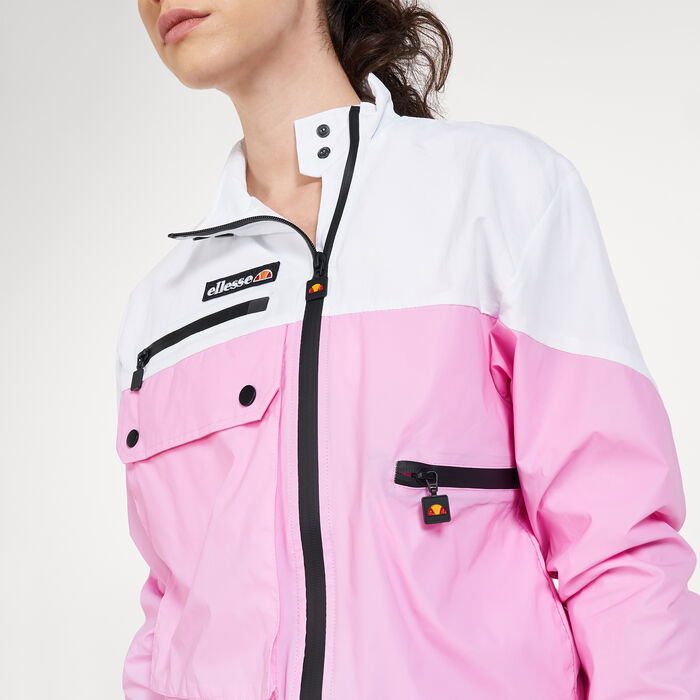 ellesse Women's Mydos Track Jacket Pink ellesse Women's Mydos Track Jacket Pink image number 3