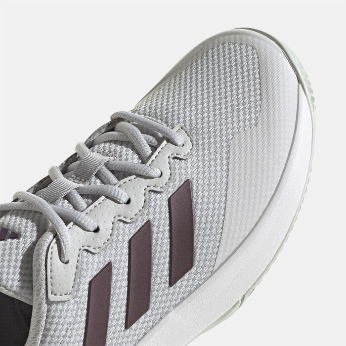 adidas Women's GameCourt 2.0 Tennis Shoe Grey adidas Women's GameCourt 2.0 Tennis Shoe Grey image number 4