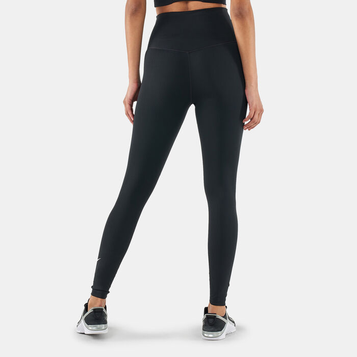 Nike Women's One High-Rise Leggings Black image number 1