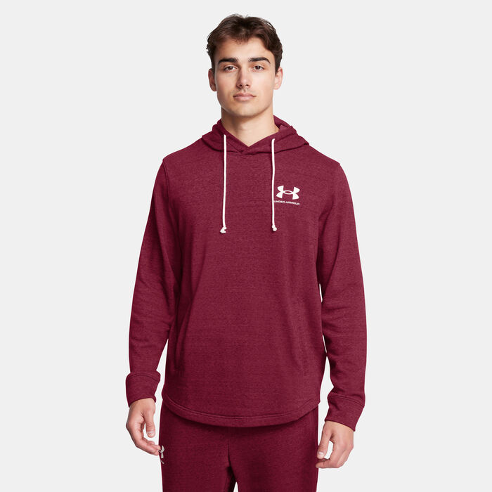 Under Armour Men's Rival Terry Hoodie Red image number 0