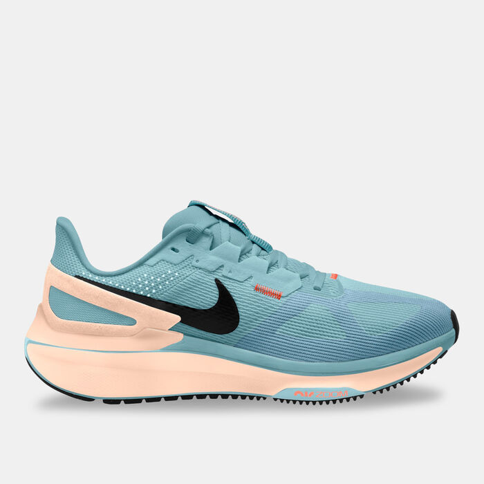 Nike Women's Air Zoom Structure 25 Shoe Blue image number 0