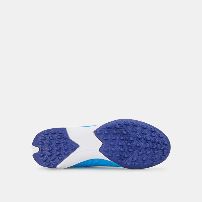 adidas Kids' X Speedflow Messi.3 Turf Ground Football Shoe Blue adidas Kids' X Speedflow Messi.3 Turf Ground Football Shoe Blue image number 3
