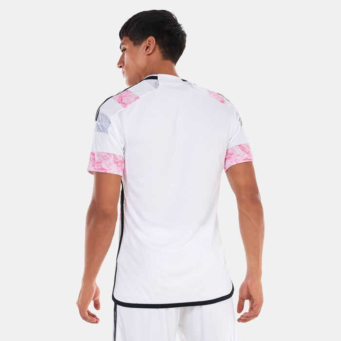 adidas Men's Juventus Away Jersey - 2023/24 White adidas Men's Juventus Away Jersey - 2023/24 White image number 1