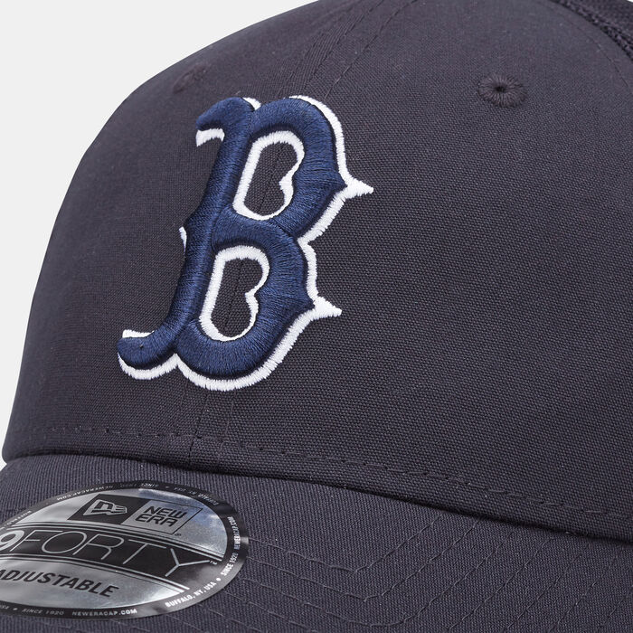 New Era Men's 9Forty Boston Red Sox Trucker Cap Blue New Era Men's 9Forty Boston Red Sox Trucker Cap Blue image number 2