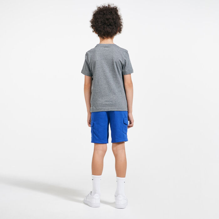 Nike Kids' Futura T-Shirt and Cargo Shorts Set (Younger Kids) Blue image number 1