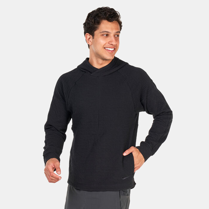 Nike Men's Yoga Dri-FIT Sweatshirt Black Nike Men's Yoga Dri-FIT Sweatshirt Black image number 0