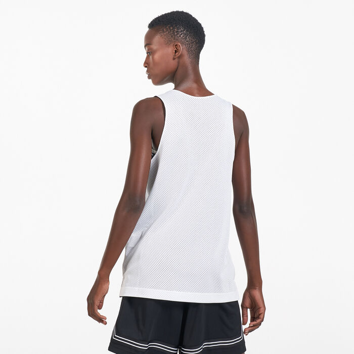 Nike Women's Fly Reversible Jersey White Nike Women's Fly Reversible Jersey White image number 1