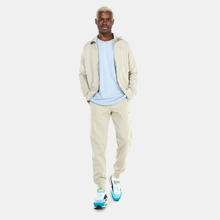 PUMA Men's T7 Track Jacket Beige PUMA Men's T7 Track Jacket Beige image number 2