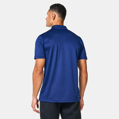 adidas Men's Train Essentials Training Polo Shirt Blue adidas Men's Train Essentials Training Polo Shirt Blue