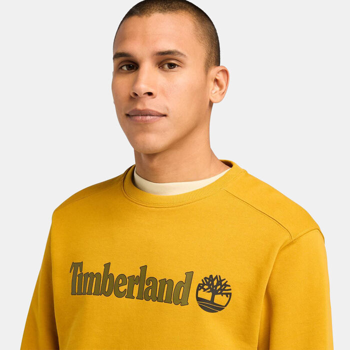 Timberland Men's Kennebec River Logo Sweatshirt Brown image number 3