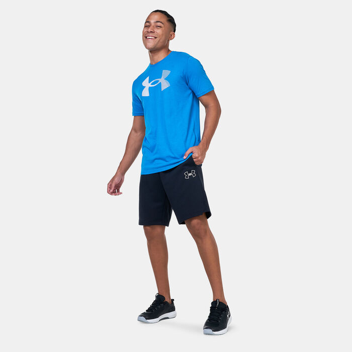 Under Armour Men's Big Logo Fill T-Shirt Blue Under Armour Men's Big Logo Fill T-Shirt Blue image number 2