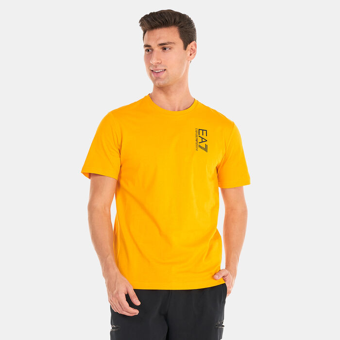EA7 Emporio Armani Men's Train Special Logo Series T-Shirt yellow EA7 Emporio Armani Men's Train Special Logo Series T-Shirt yellow image number 0