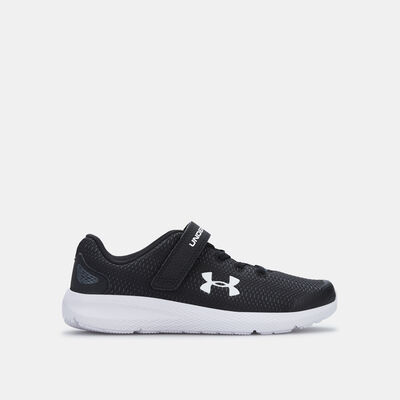 Under Armour Kids' Pursuit 2 AC Shoe (Older Kids) Black