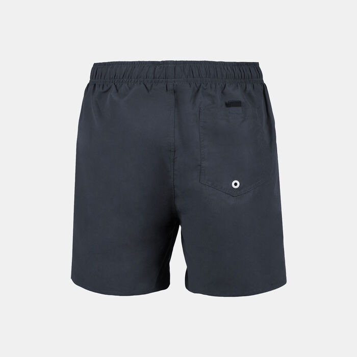 Arena Men's Fundamentals Boxer Swimming Shorts Grey Arena Men's Fundamentals Boxer Swimming Shorts Grey image number 1