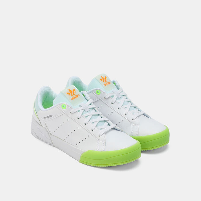 adidas Originals Kids' Court Tourino Shoe White adidas Originals Kids' Court Tourino Shoe White image number 1