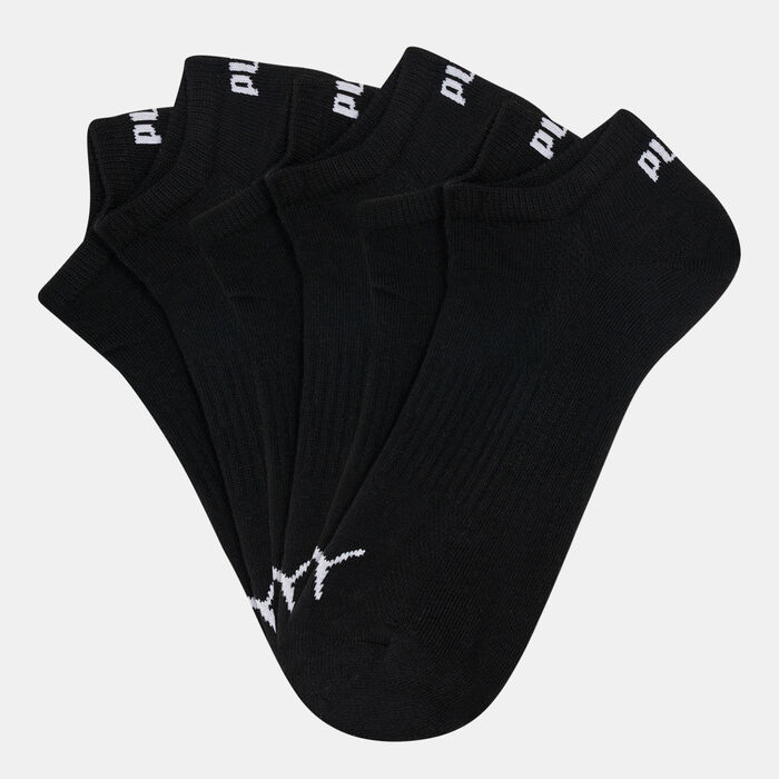 PUMA Cushioned Sneaker Socks (3 Pack) Black PUMA Cushioned Sneaker Socks (3 Pack) Black image number 0