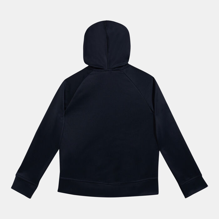 Nike Kids' Thermal Full-Zip Hoodie (Older Kids) Black image number 1