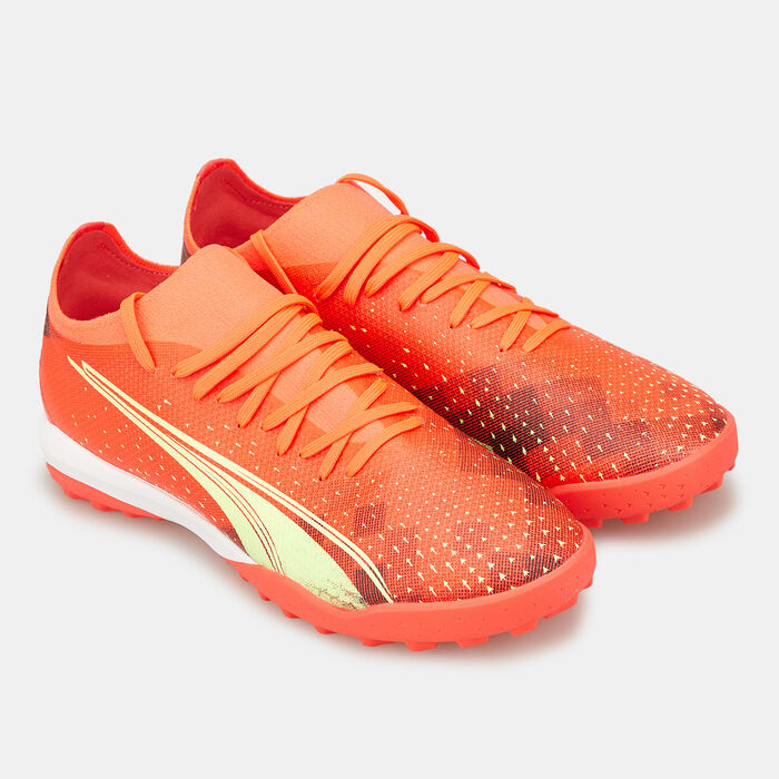 PUMA Men's Ultra Match Football Turf Shoe Orange PUMA Men's Ultra Match Football Turf Shoe Orange image number 1