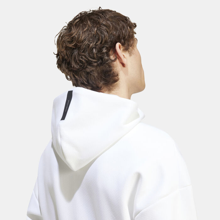 adidas Men's Z.N.E. Track Jacket White image number 3