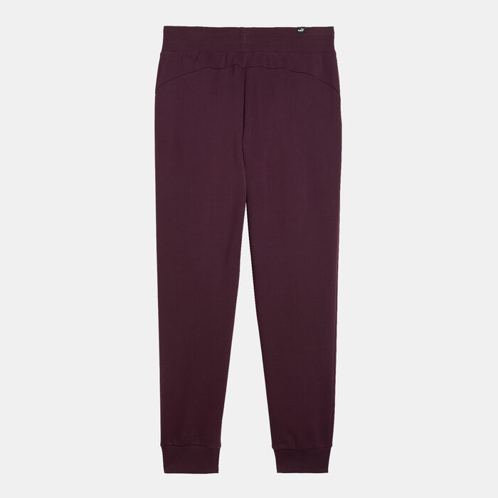 PUMA Women's Essentials+ Metallic Logo Sweatpants Red PUMA Women's Essentials+ Metallic Logo Sweatpants Red image number 1