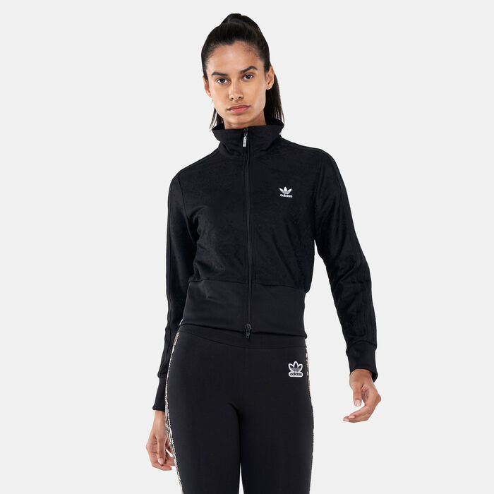 adidas Originals Women's Adicolor Classics Lace Track Jacket Black adidas Originals Women's Adicolor Classics Lace Track Jacket Black image number 0