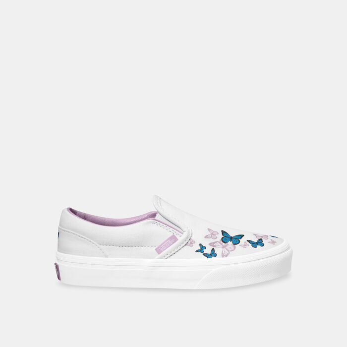 Vans Kids' Classic Slip-On Shoes (Younger Kids) White Vans Kids' Classic Slip-On Shoes (Younger Kids) White image number 0