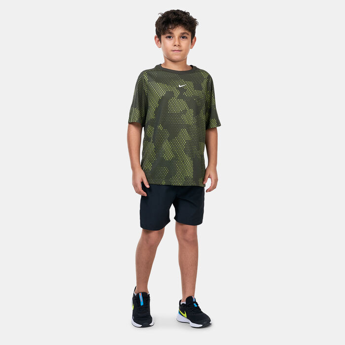 Nike Kids' Multi Dri-FIT Top Green Nike Kids' Multi Dri-FIT Top Green image number 2