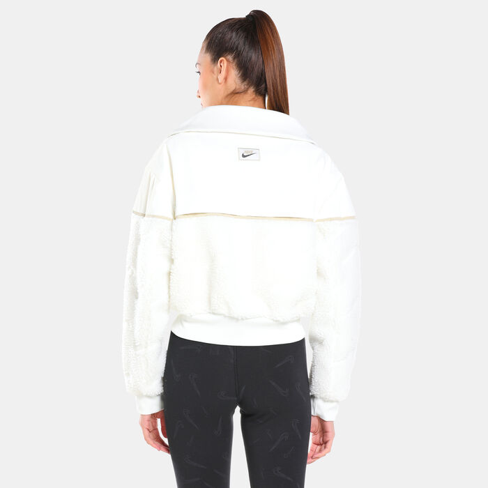 Nike Women's Sportswear Icon Clash Fleece Jacket Nike Women's Sportswear Icon Clash Fleece Jacket image number 1