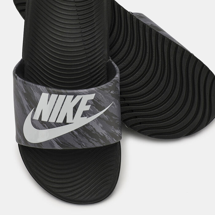 Nike Kids' Kawa SE Slides White image number 2