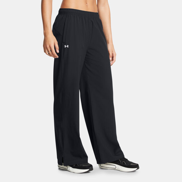 Under Armour Women's Rival Wide Leg Pants Black image number 0