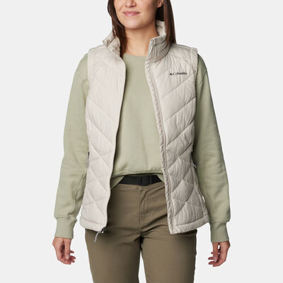 Columbia Women's Heavenly II Hiking Vest Beige