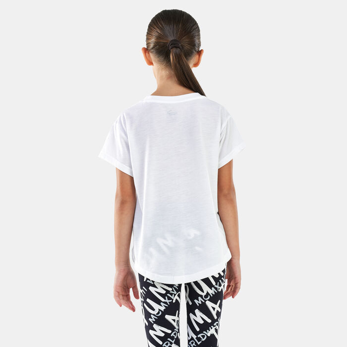 PUMA Kids' Modern Sports T-Shirt White PUMA Kids' Modern Sports T-Shirt White image number 1