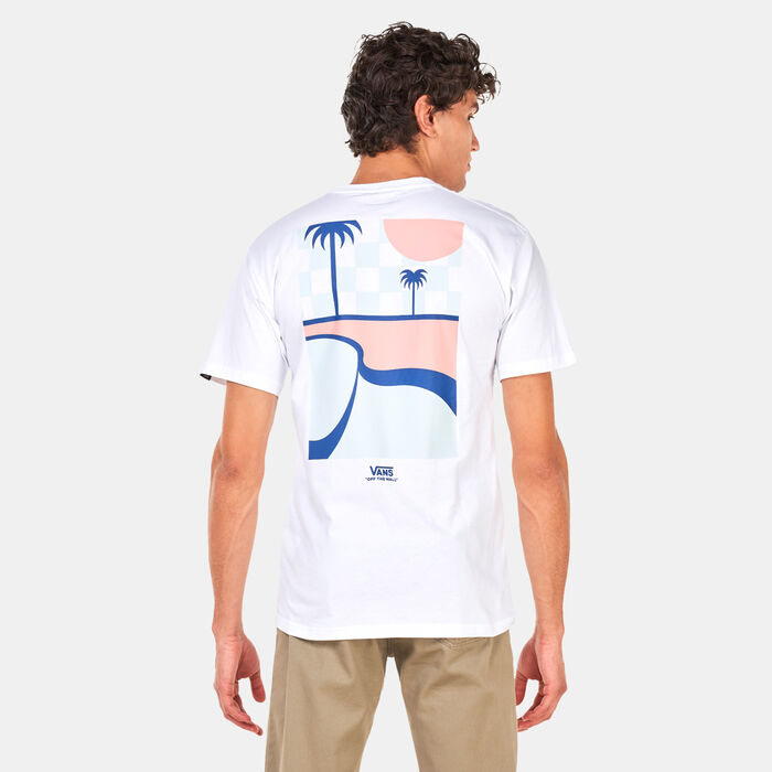 Vans Men's Pool Days T-Shirt White Vans Men's Pool Days T-Shirt White image number 1