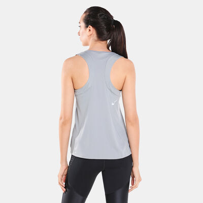 Nike Women's Dri-FIT Race Running Singlet Grey