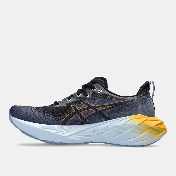 ASICS Men's NOVABLAST 4 Running Shoes Black ASICS Men's NOVABLAST 4 Running Shoes Black image number 4