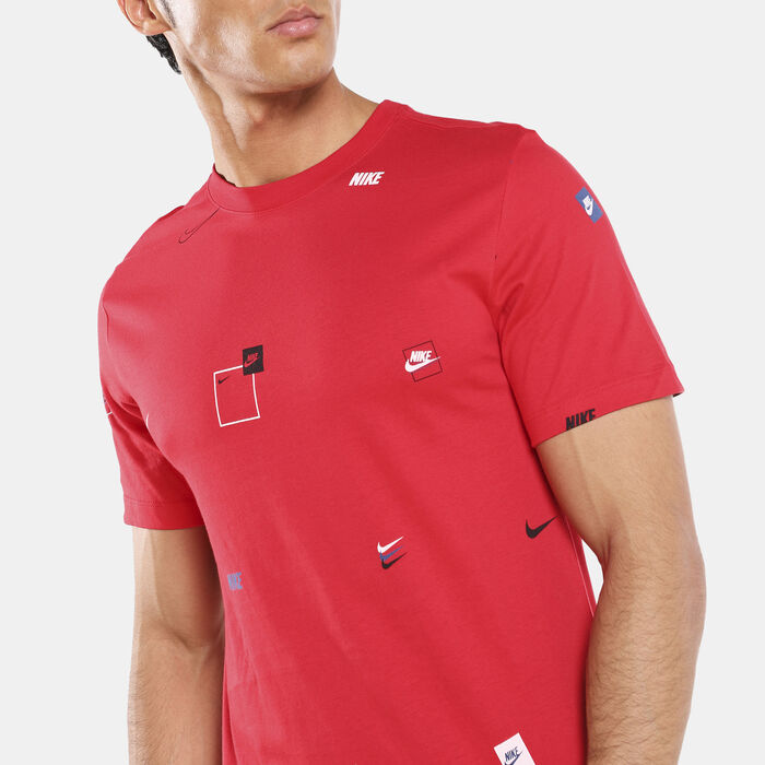 Nike Men's Sportswear T-Shirt Red image number 3