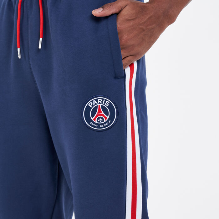 Jordan Men's Paris Saint-Germain Fleece Pants Blue Jordan Men's Paris Saint-Germain Fleece Pants Blue image number 3