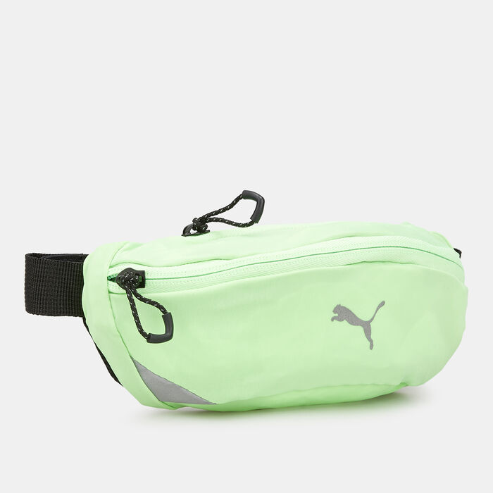 PUMA Men's Performance Running Classic Waist Bag Green PUMA Men's Performance Running Classic Waist Bag Green image number 2