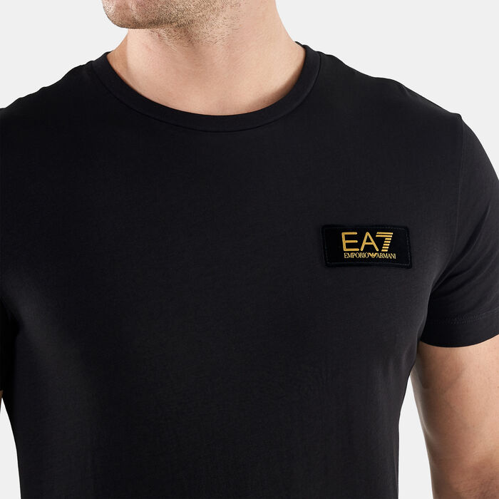 EA7 Emporio Armani Men's Train Gold Label T-Shirt Black EA7 Emporio Armani Men's Train Gold Label T-Shirt Black image number 3