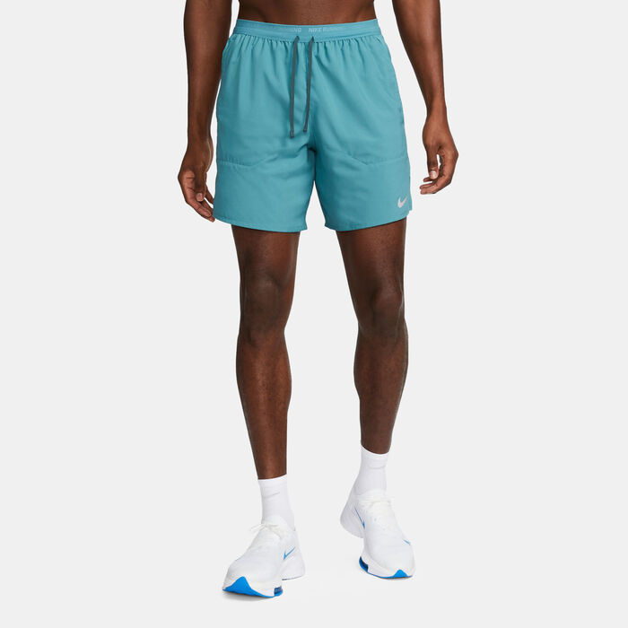 Nike Men's Stride Dri-FIT Running Shorts Green Nike Men's Stride Dri-FIT Running Shorts Green image number 0